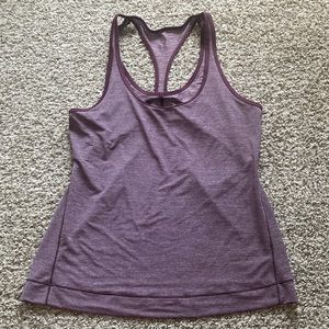 Burgundy Lululemon tank - size 8